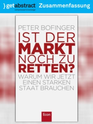 cover image of Ist der Markt noch zu retten? (Zusammenfassung)